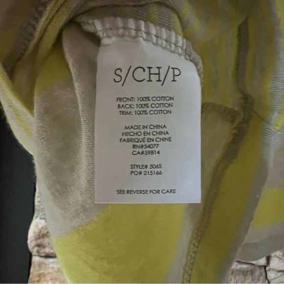 Cabi Limoncello Striped Tank Top S Style #5065 - Picture 6 of 7